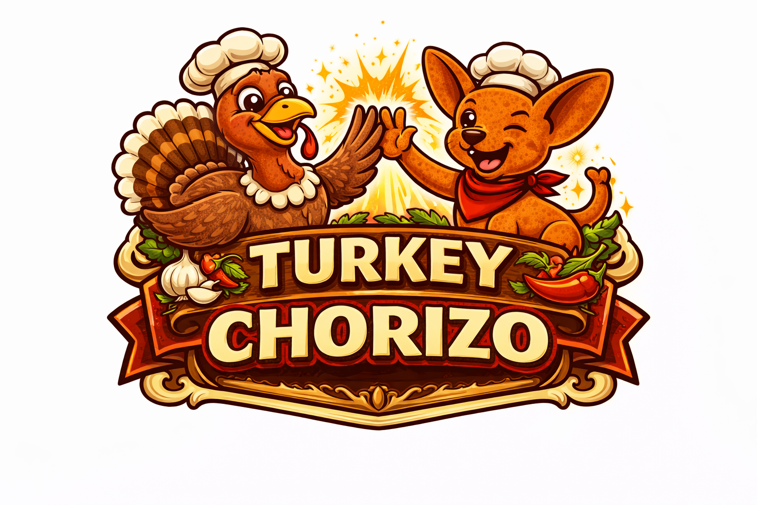 Turkey Chorizo Label